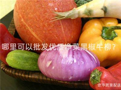 哪里可以批发优质净菜黑椒牛柳？