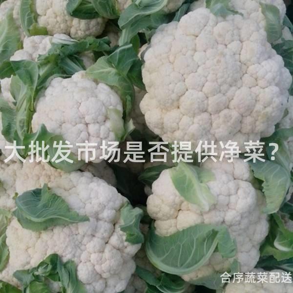 大批发市场是否提供净菜？