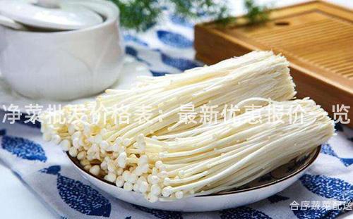 净菜批发价格表：最新优惠报价一览