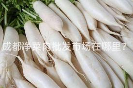 成都净菜肉批发市场在哪里？